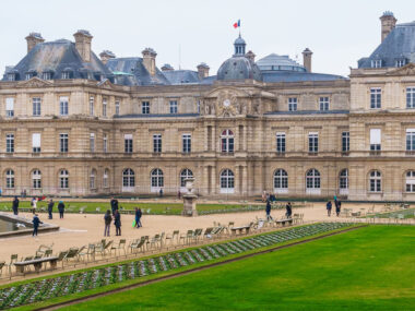 Jardin du Luxembourg slott Paris besoke severdighet attraksjon