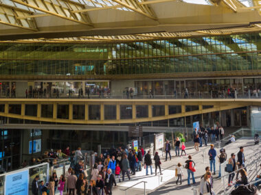 Forum des Halles kjopesenter Paris Frankrike shopping