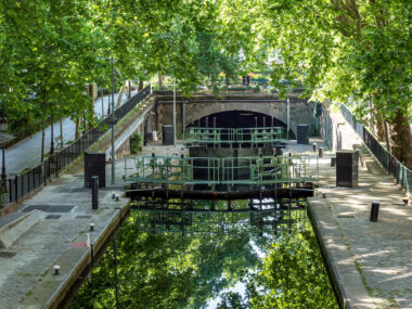 Canal Saint Martin Paris elvekanal kanal kjent severdighet