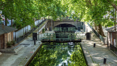 Canal Saint Martin Paris elvekanal kanal kjent severdighet