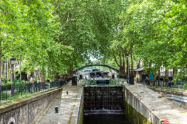 Canal Saint Martin Paris severdigheter