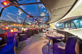 Kveldscruise på Seinen i Paris med 3-retters middag