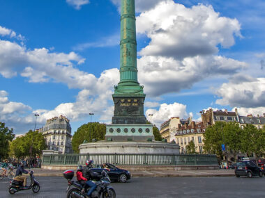 Place de la Bastille Paris plass
