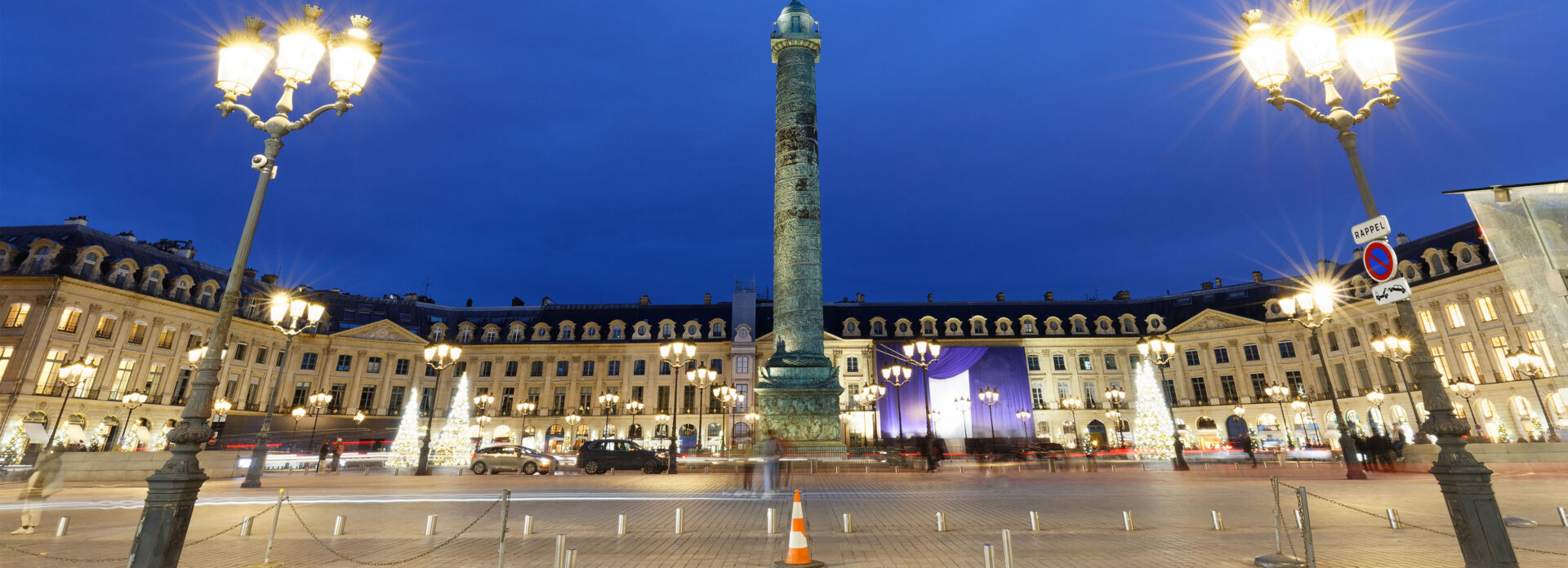 Place Vendome Paris Frankrike statue samlingsplass