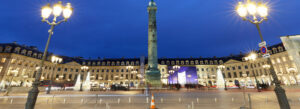 Place Vendome Paris Frankrike statue samlingsplass