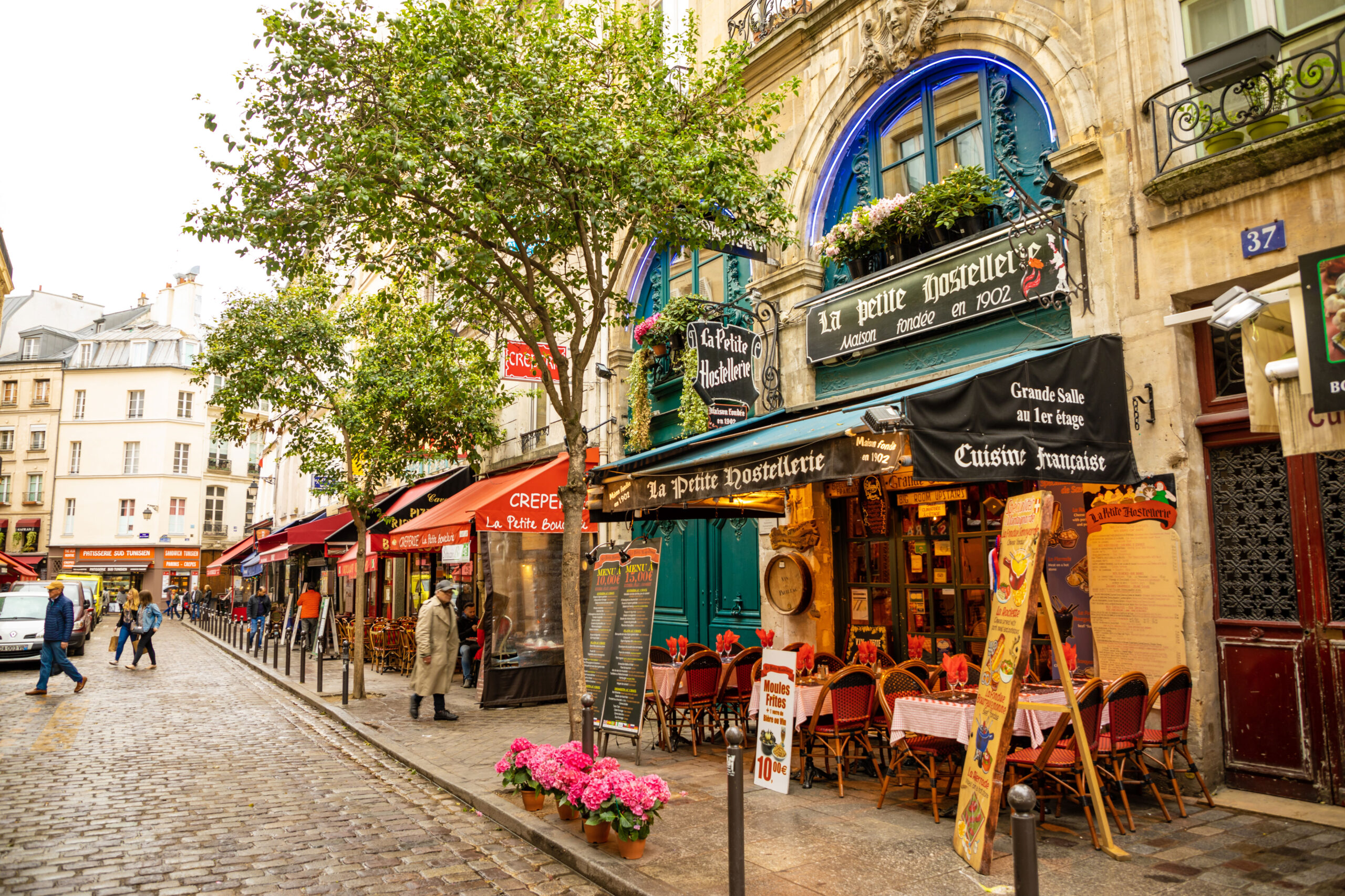 pene klaer Paris restaurant kleskode brasseri pakkeliste